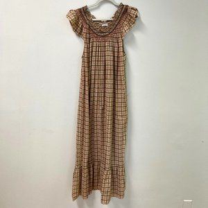 Gingham Ruffle Dress